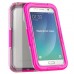 Samsung Galaxy S6 - Waterproof Shockproof Dirtproof Snowproof IP-26 Standard Hard Protective Phone Cover - Hot Pink